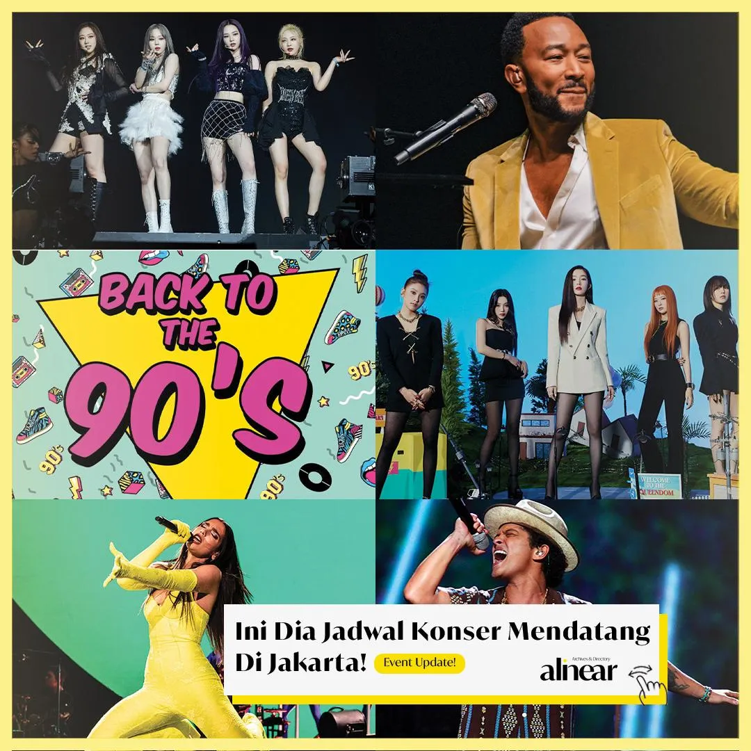 Ini Dia Jadwal Konser Mendatang di Jakarta!
