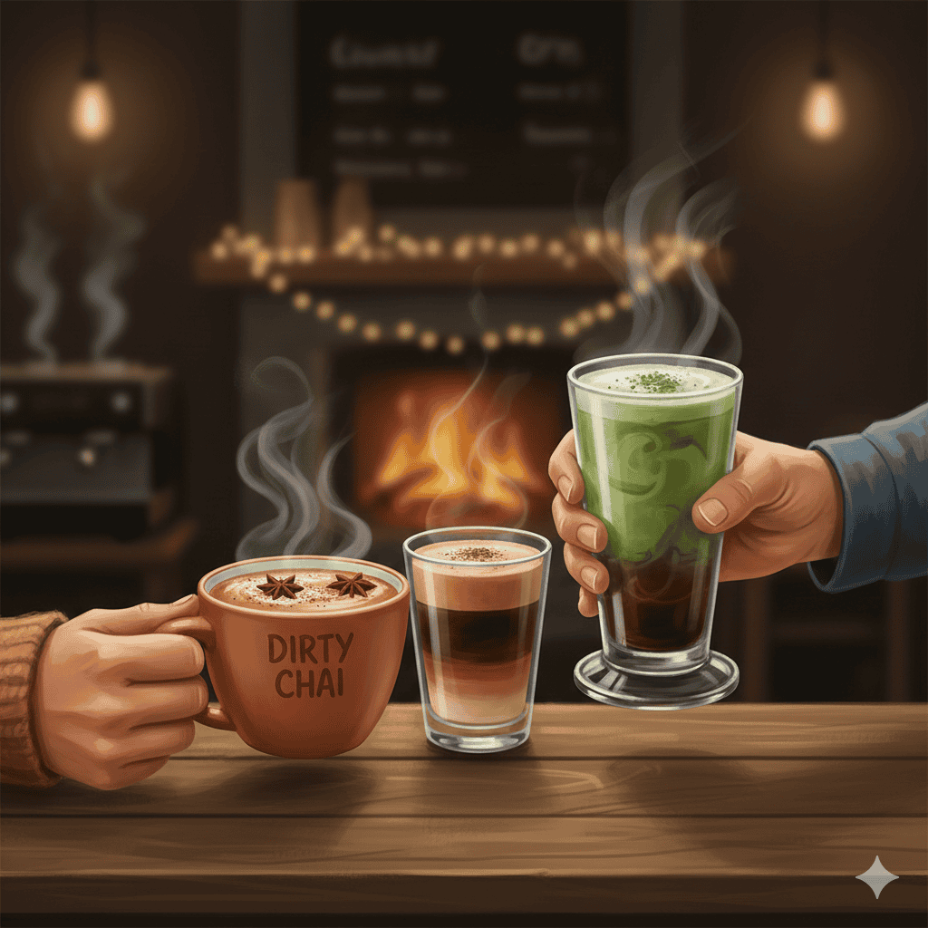 Battle of The Dirty: Mana yang Lebih Enak? Dirty Coffee, Dirty Matcha, atau Dirty Chai?
