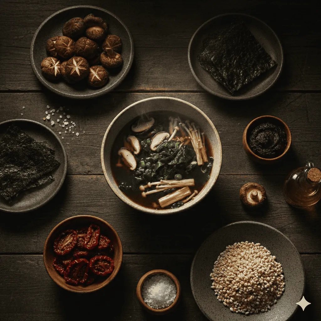 The Essence of Umami Depth Within Natural Ingredients
