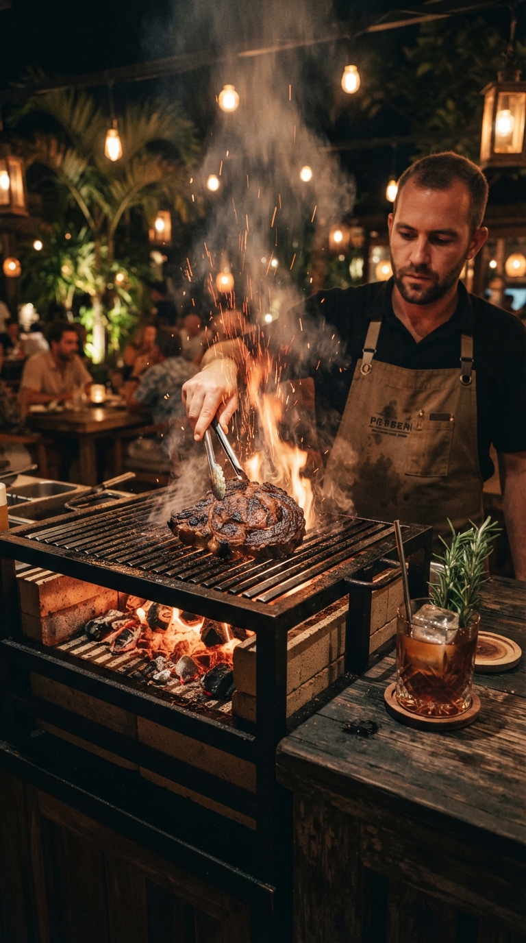 Prime Cut & Charcoal Smoke: Signature Steak & Cocktail Pairing!
