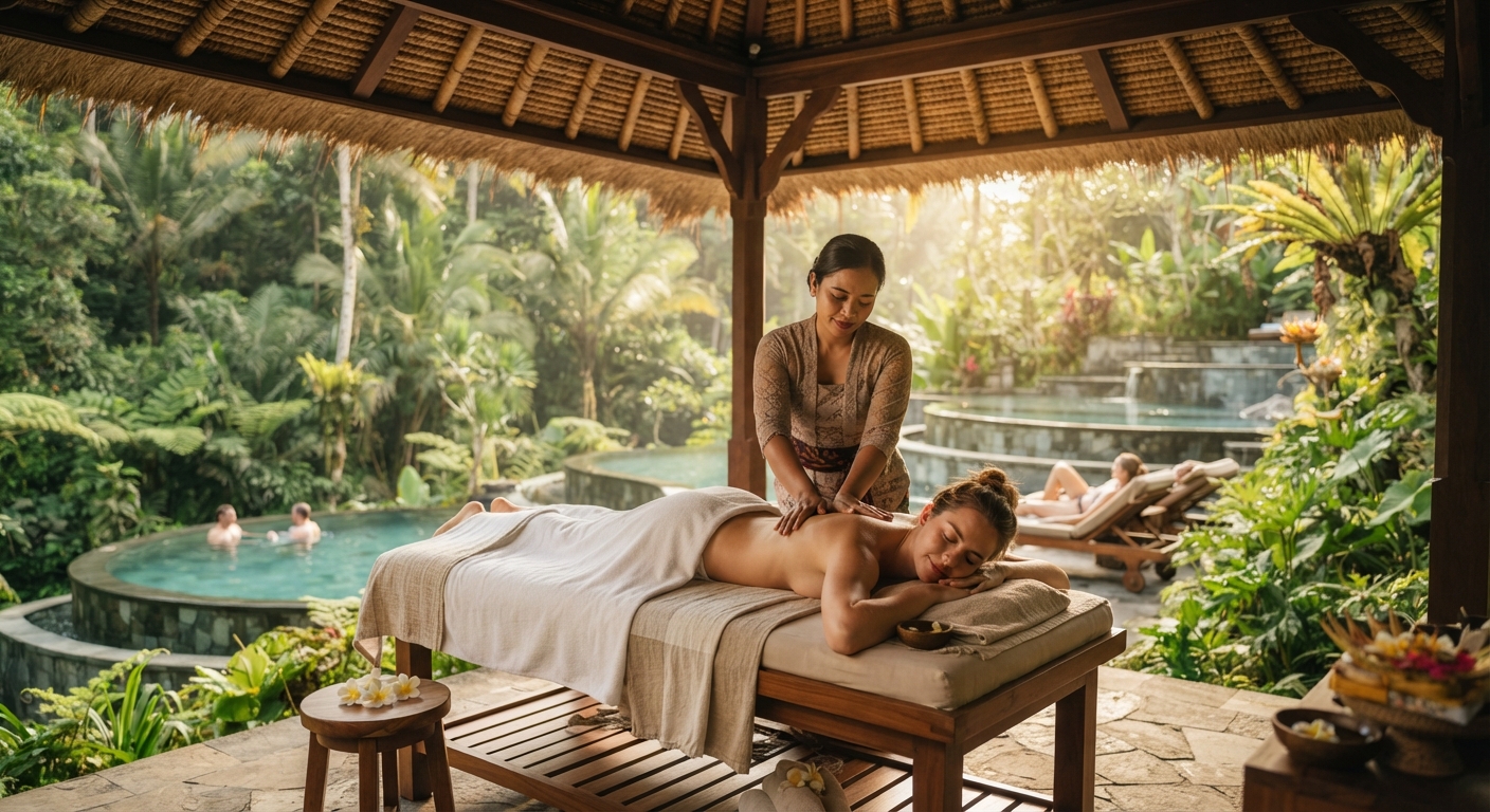 Spa & Splash: Rejuvenate Your Body & Mind at Tlaga Singha Bali!