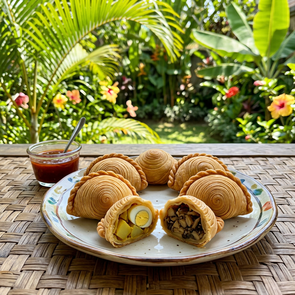 Daftar Harga & Menu Curry Puff Bites Bali | Snack Box & Paket